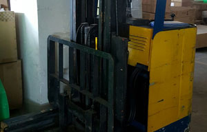 Used Toyota Reach Truck forklift for sale in Singapore